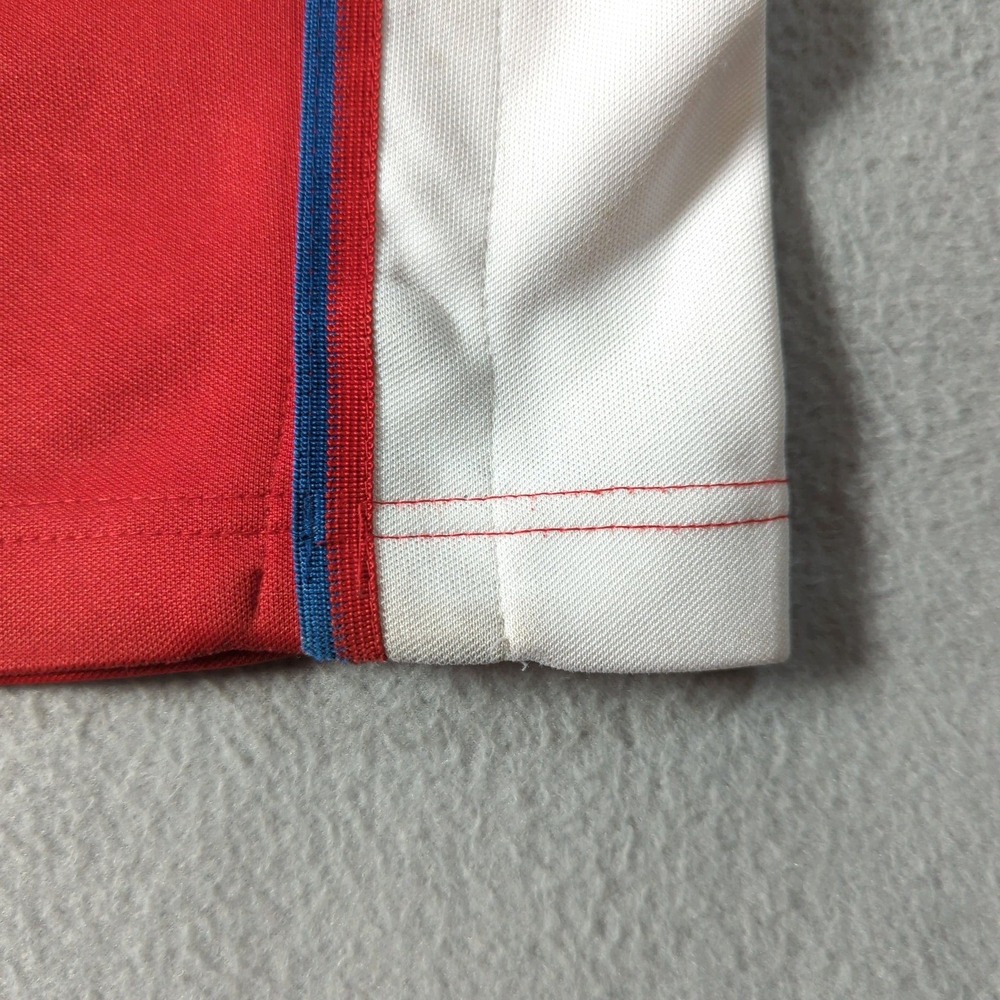 Nike Philadelphia 76ers Warm Up Pants Mens XL Red NBA Breakaway Stars Vintage - Picture 11 of 12